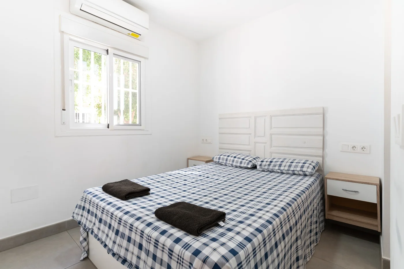 Dormitorio principal de El Rinconcito Cubano en la Playa en Almería